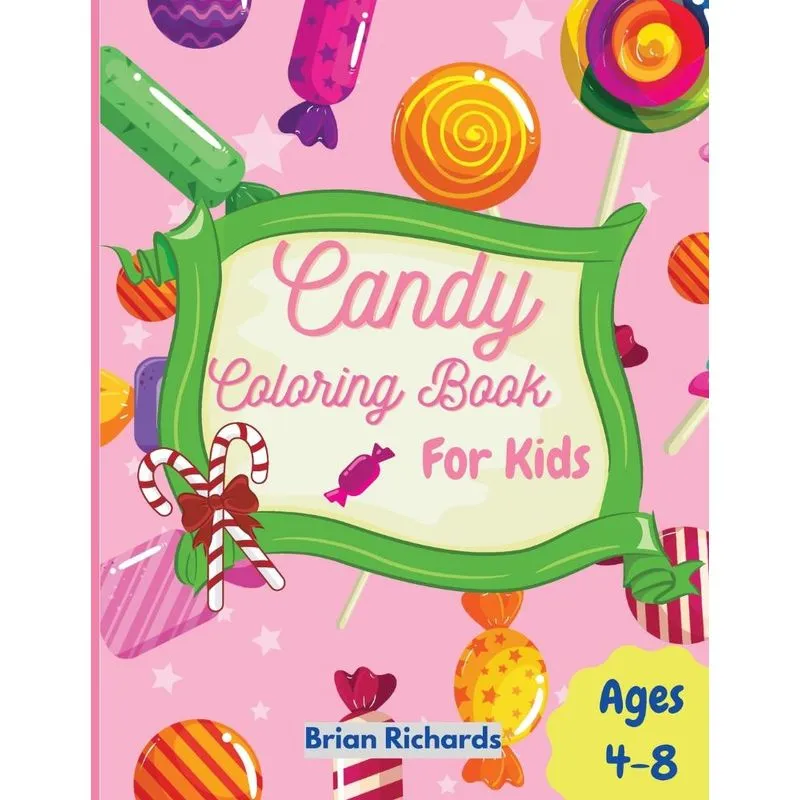 Candy Coloring Book For Kids