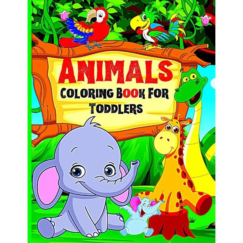 Coloring Book Animals For Toddlers