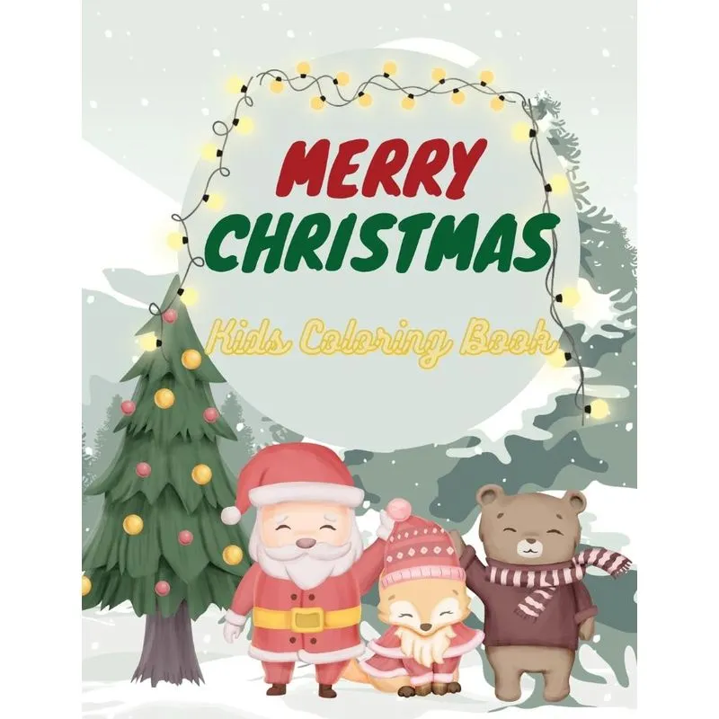 Merry Christmas Kids Coloring Book