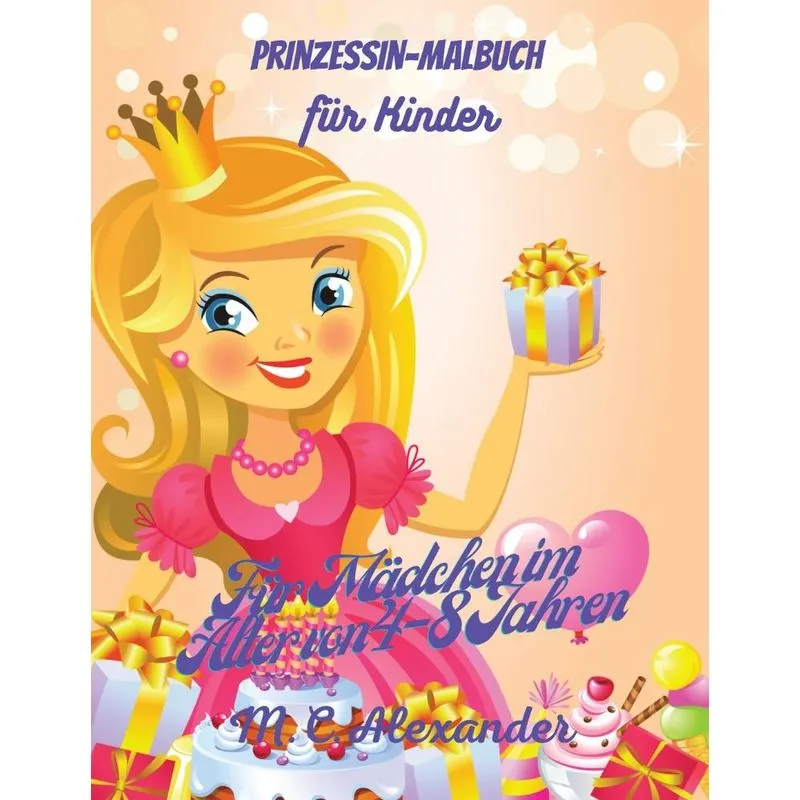 Prinzessinnen-Malbuch für Kinder