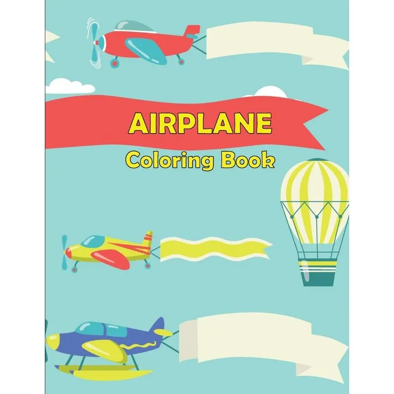 AIRPLANE Coloring Book
