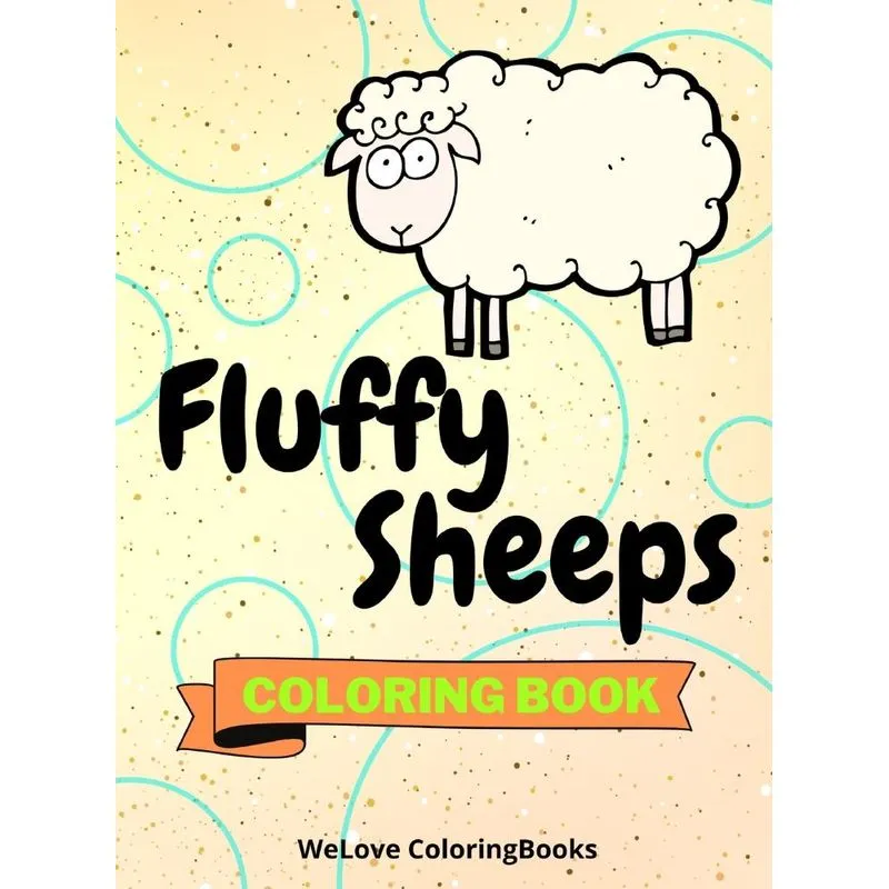 Fluffy Sheeps Coloring Book