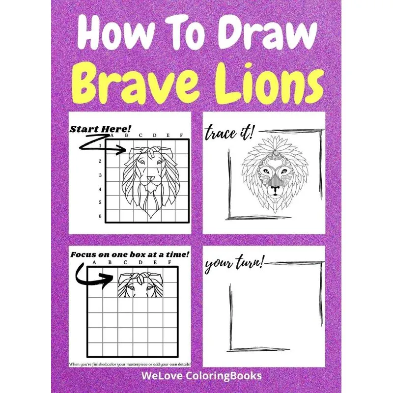How To Draw Brave Lions