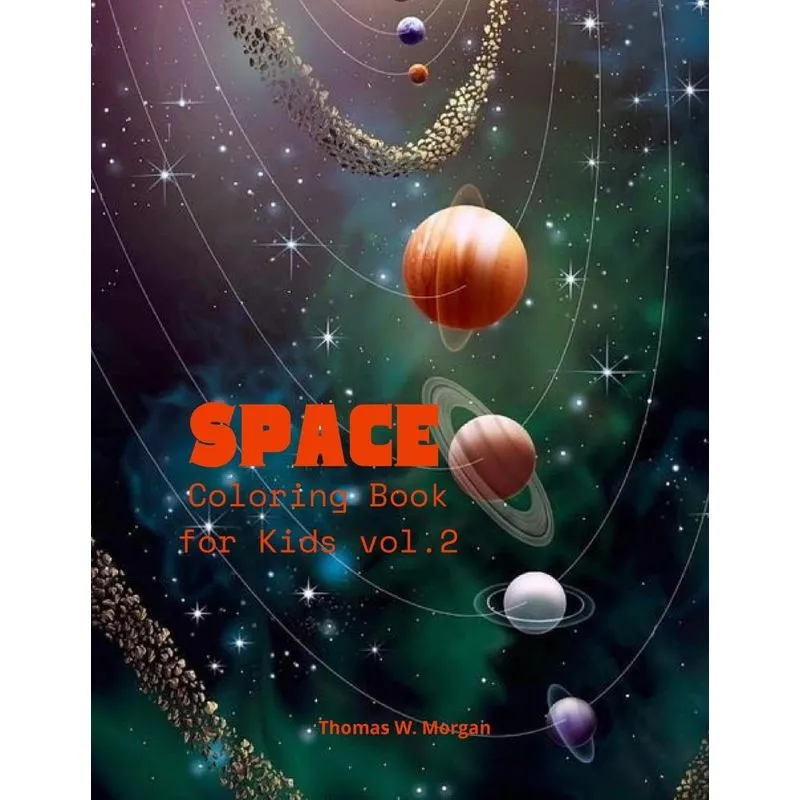 Space Coloring Book for Kids vol.2