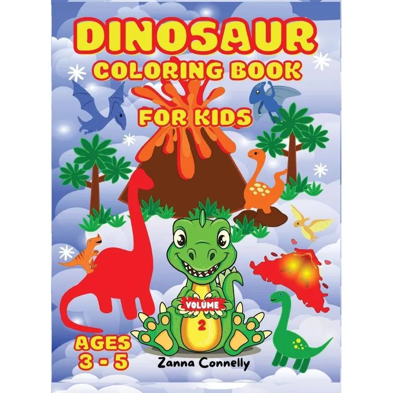 Dinosaur Coloring Book for Kids