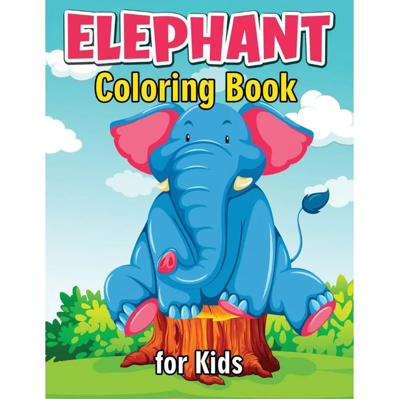 Elephant Coloring Book for Kids