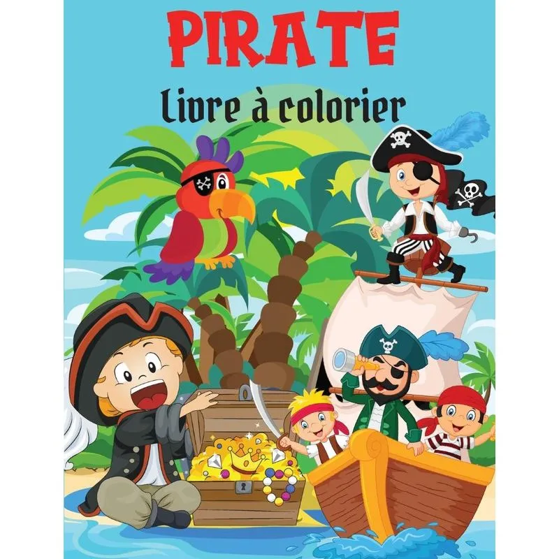 Pirate Livre de coloriage
