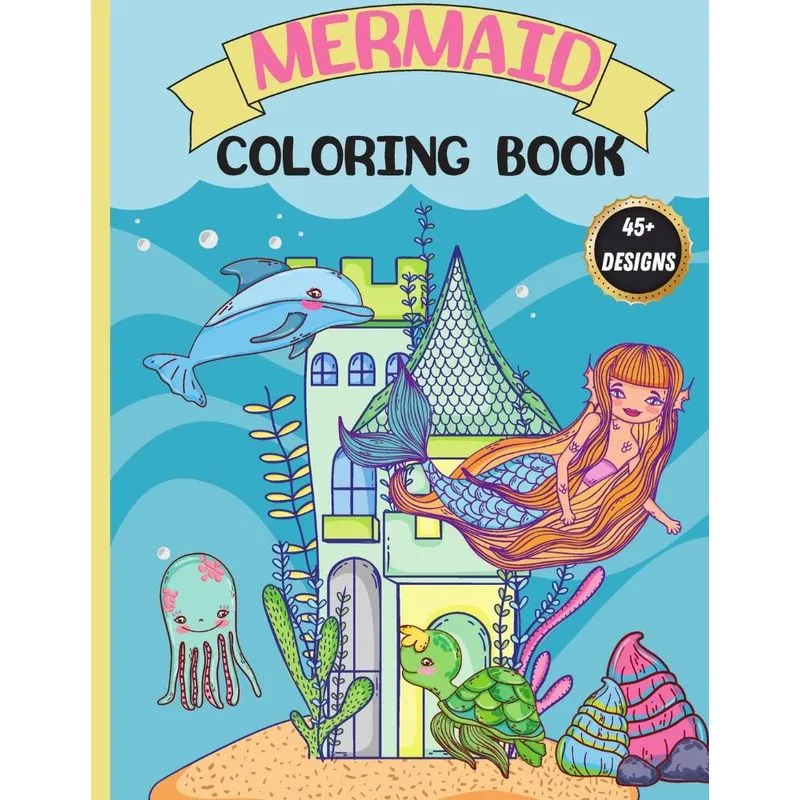 Mermaid Coloring Book