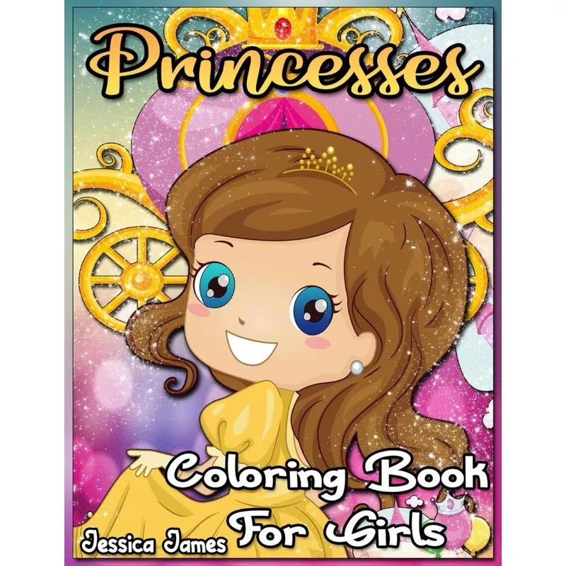 Princesses Coloring Book for Girls