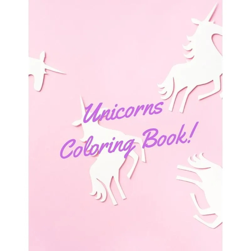 Unicorns Coloring Book!