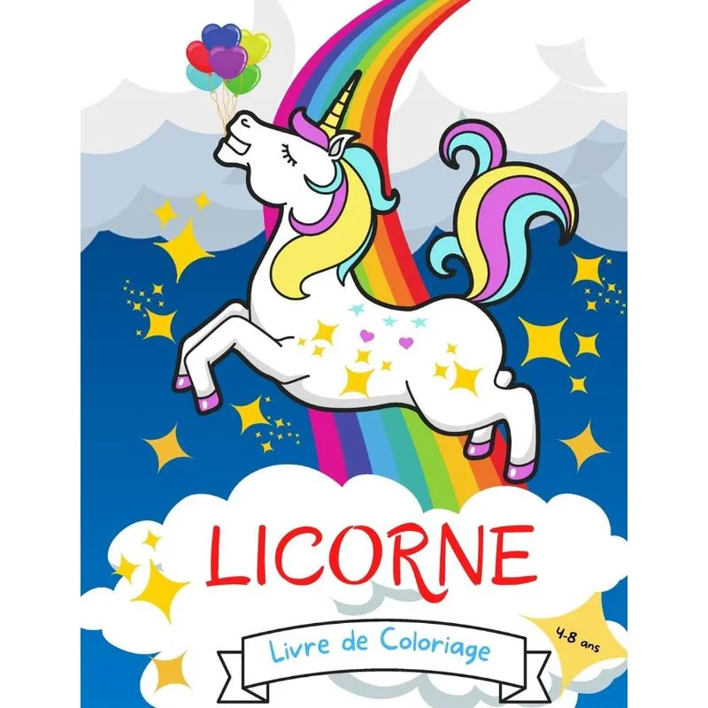 Licorne Livre de Coloriage