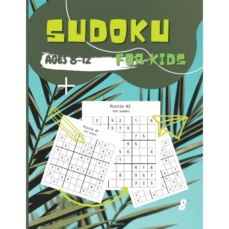 Sudoku For Kids Ages 8-12 | Vol 8