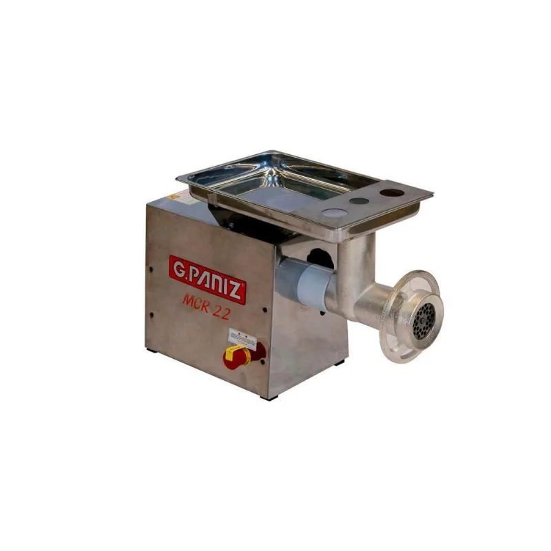Moedor De Carne MCR 22 Com Caixa De Redução Bocal 22 Cinza G. Paniz 220v