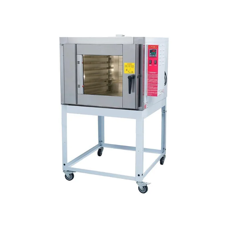 Forno Turbo Elétrico G.Paniz FTE 150 Aço Carbono 5 Esteiras Branco 380V