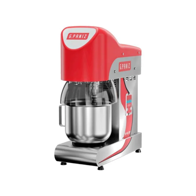 Batedeira Planetária BP 05 RP I Com 4 Velocidades Cuba Aço Inox Cinza e Vermelho G.Paniz 220V