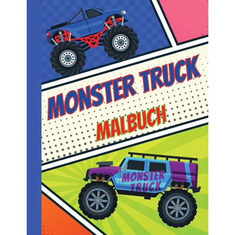 Monster Truck Malbuch