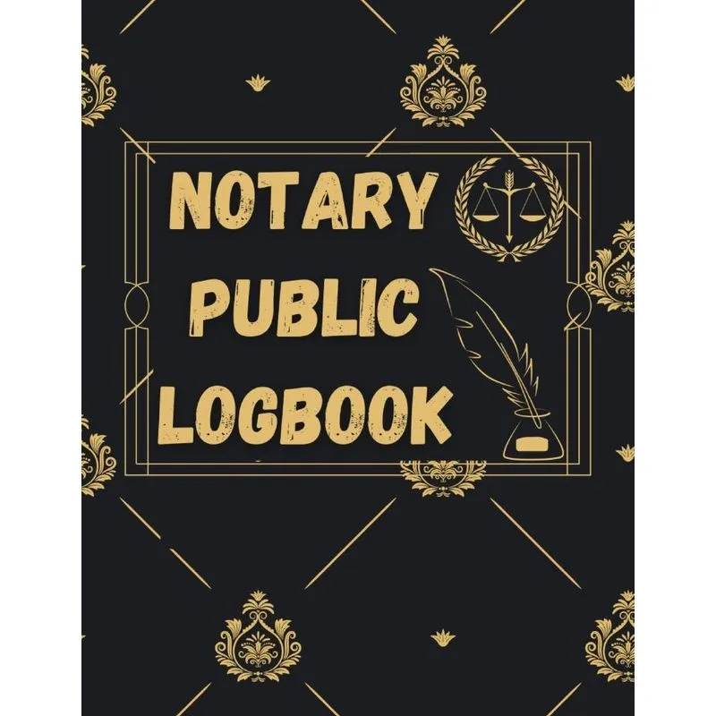 Notary Public Log Book