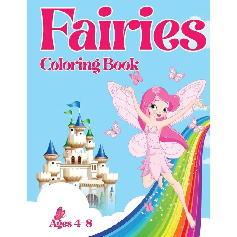Fairies Coloring Book