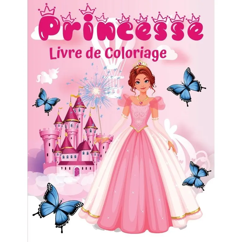Princesse Livre de coloriage