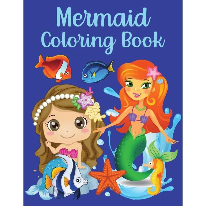 Mermaid Coloring Book