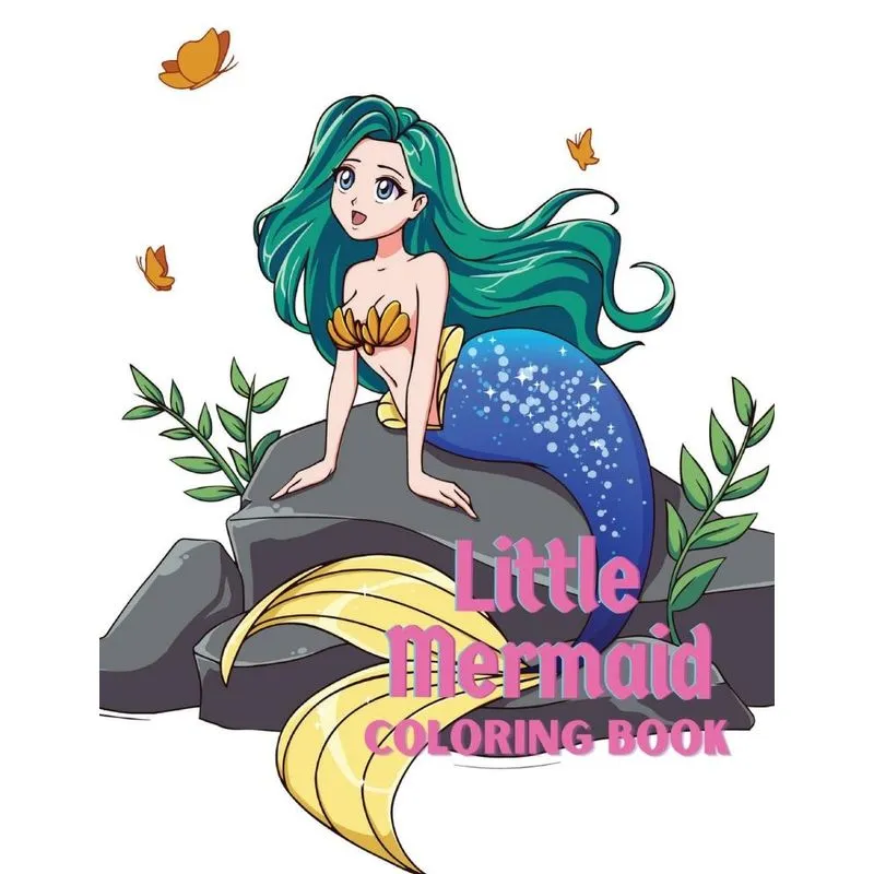 Little mermaid coloring book