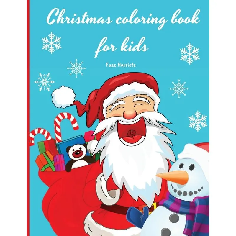 Christmas coloring book for kids