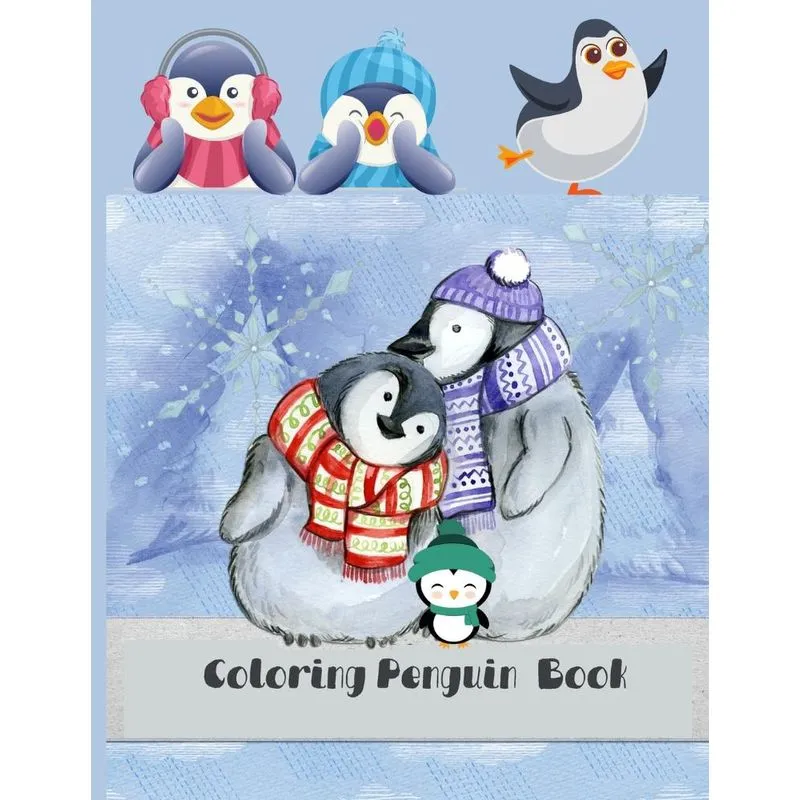 Coloring Penguin Book