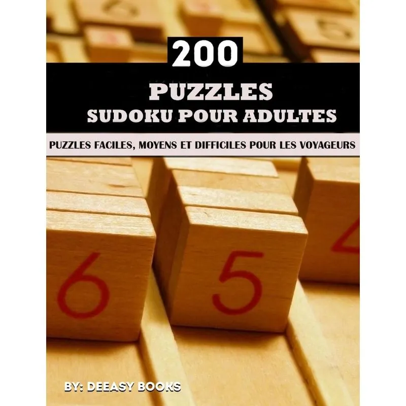 Puzzles sudoku pour adultes