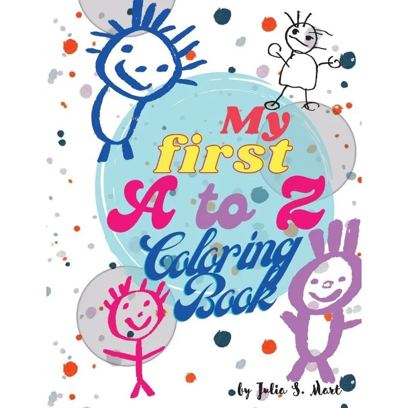My First A-Z Coloring Book