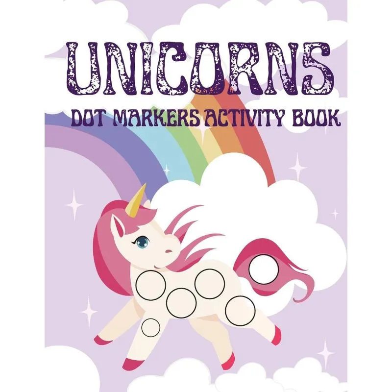Unicorns Dot Markers Activity Book