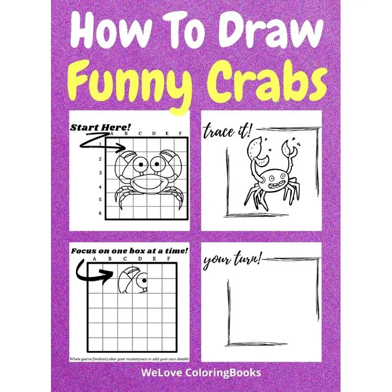 How To Draw Funny Crabs