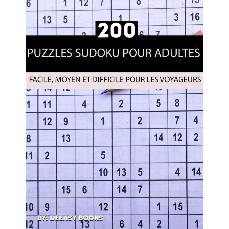 Puzzles sudoku pour adultes