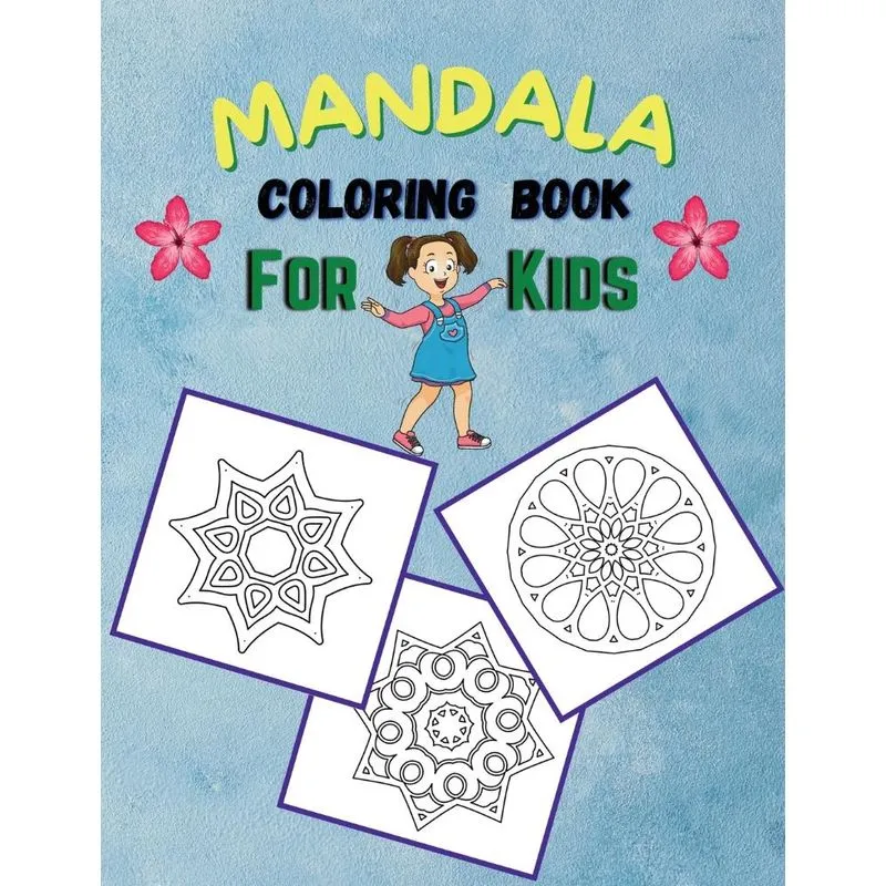 Mandala Coloring Book For Kids