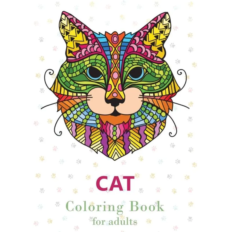Cat Coloring Book for Adults