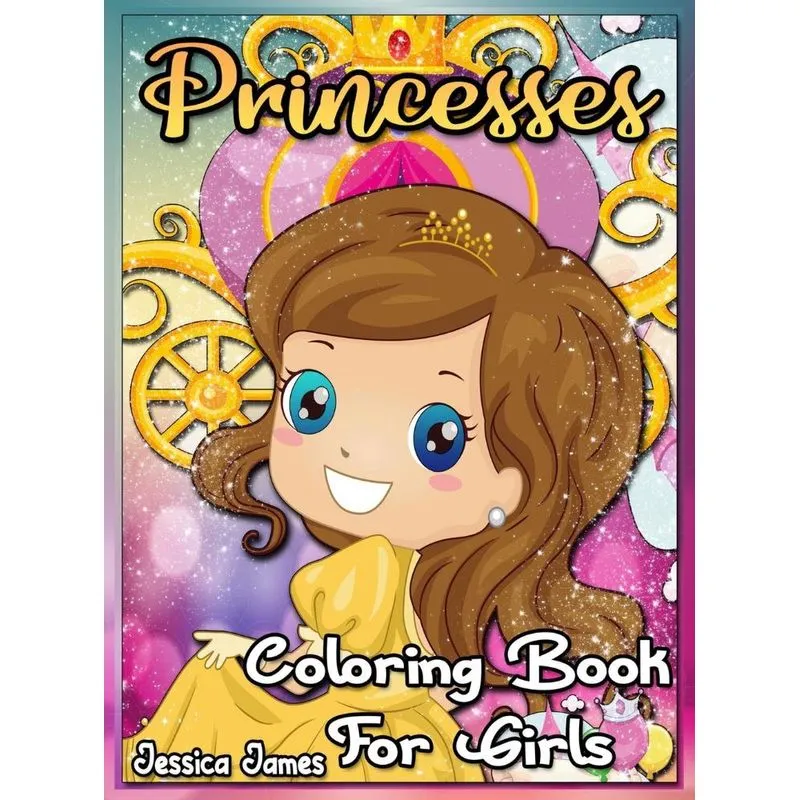 Princesses Coloring Book for Girls