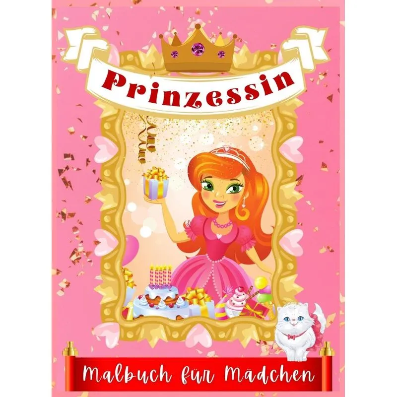 Prinzessin Malbuch für Mädchen