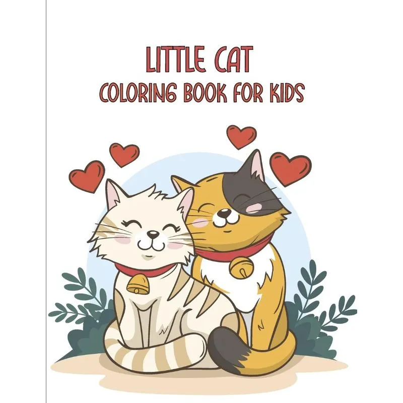 Little Cat Coloring Book For Kids