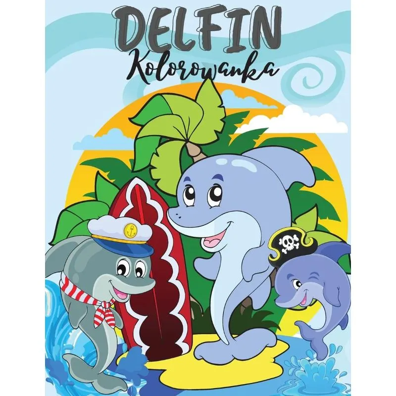 Delfin Kolorowanka