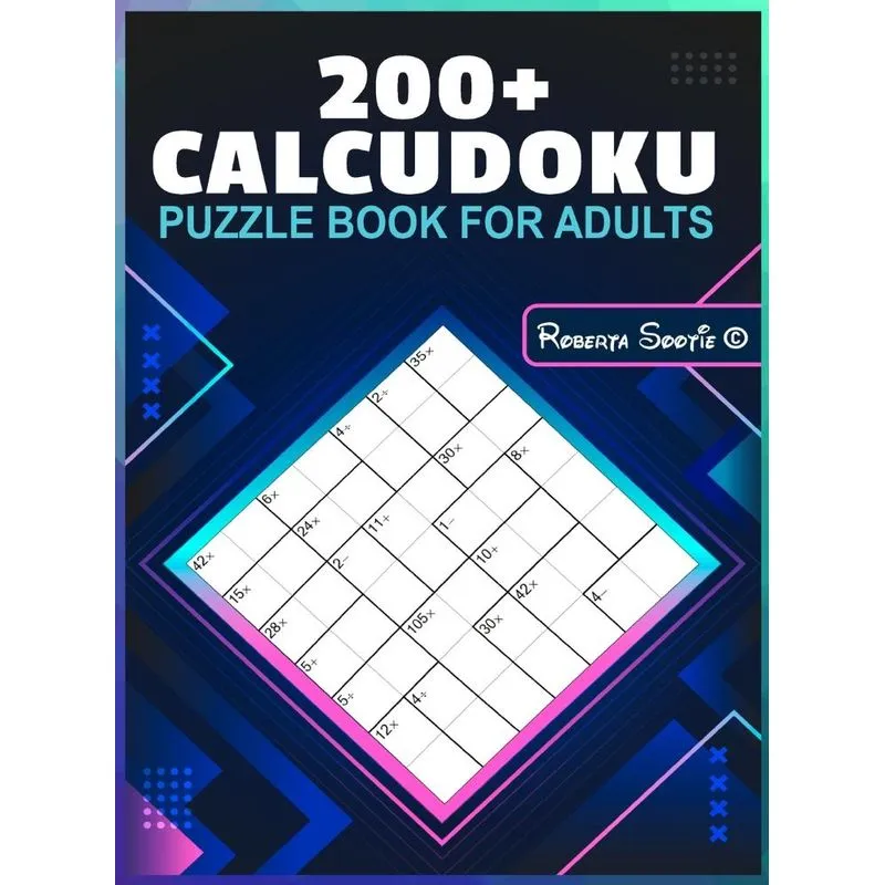 Calcudoku Puzzle Book for Adults
