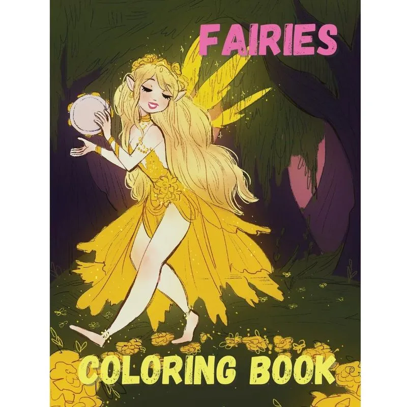 Fairies Coloring Book