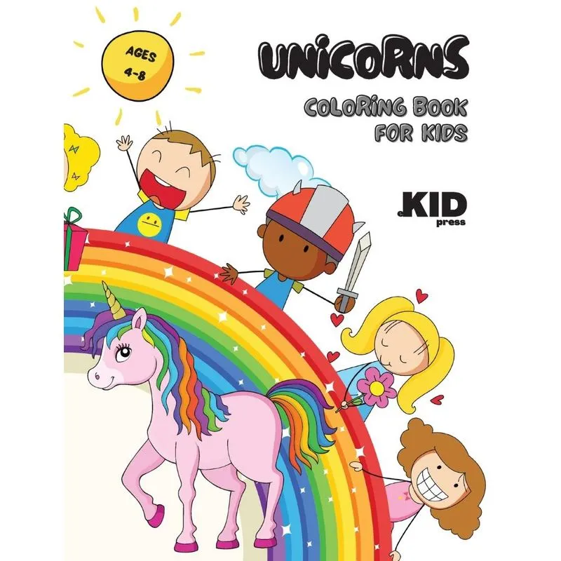 Unicorns Coloring Book for Kids