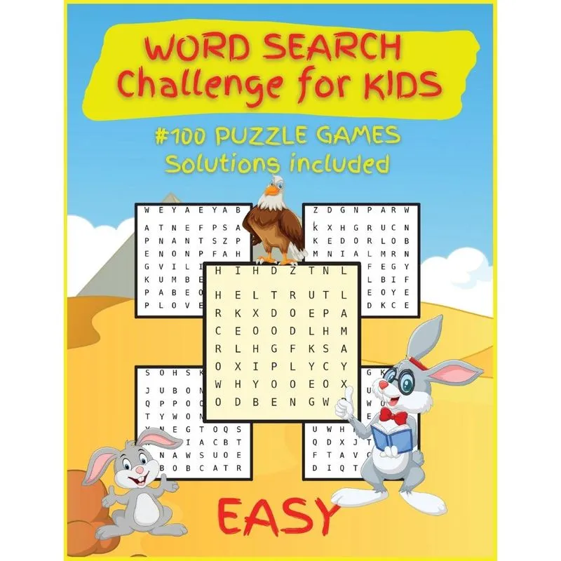 WORD SEARCH Challenge for KIDS