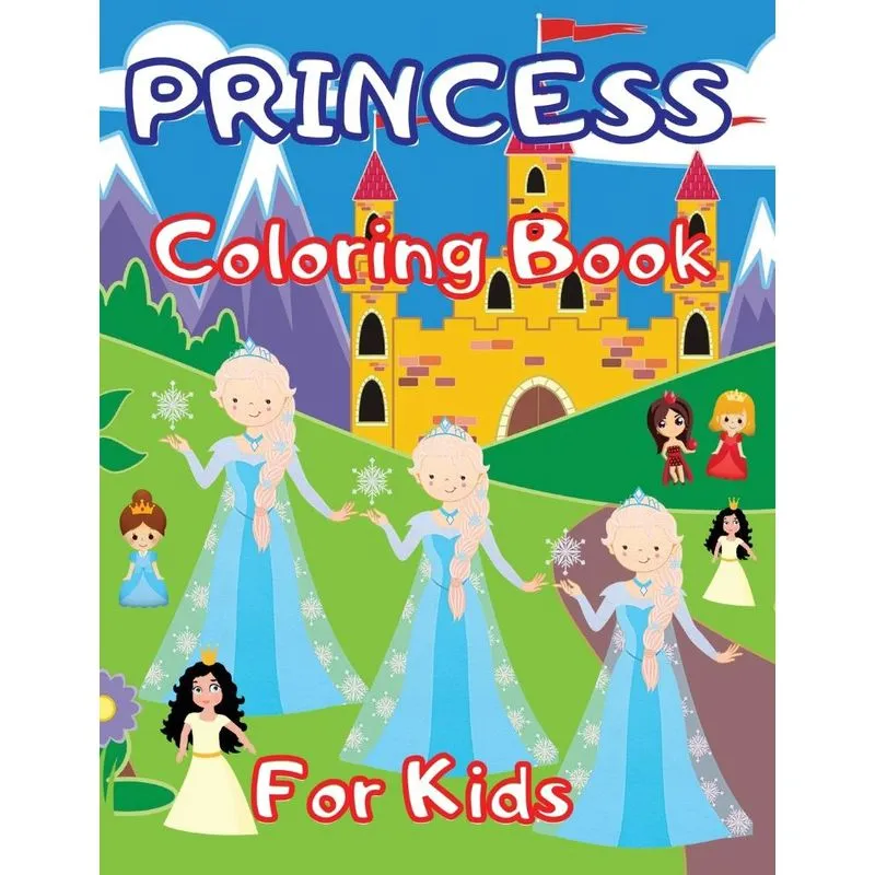 Princess Coloring Book for Kids