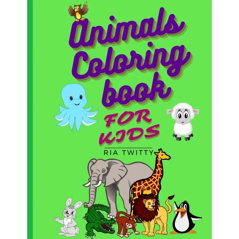 Animals Coloring Book for Kids