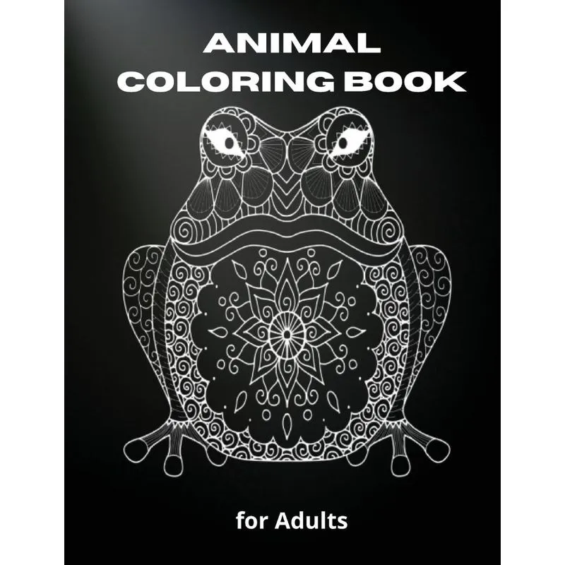Animal Coloring Book for Adults