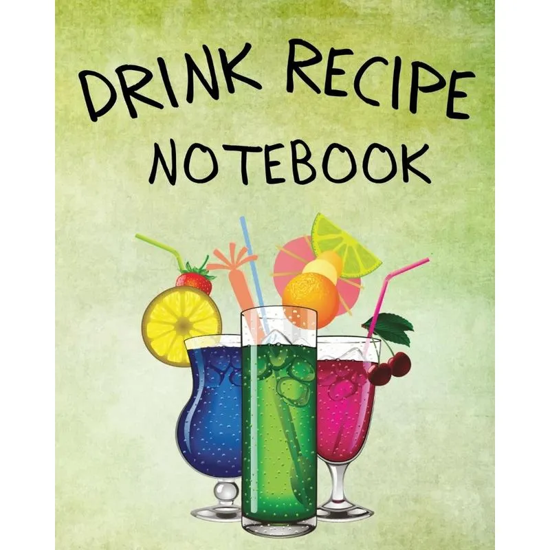Drink Recipe Notebook