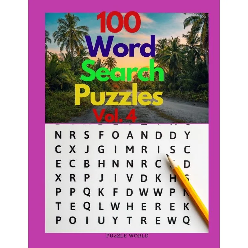 100 Word Search Puzzles Vol. 4