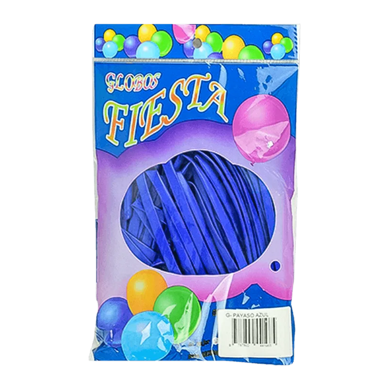 Globos Payasos Azul Set 50 Piezas