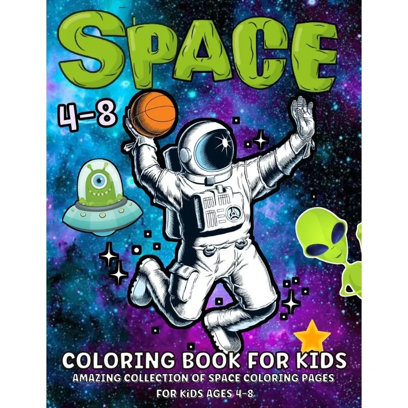Space Coloring Book For Kids