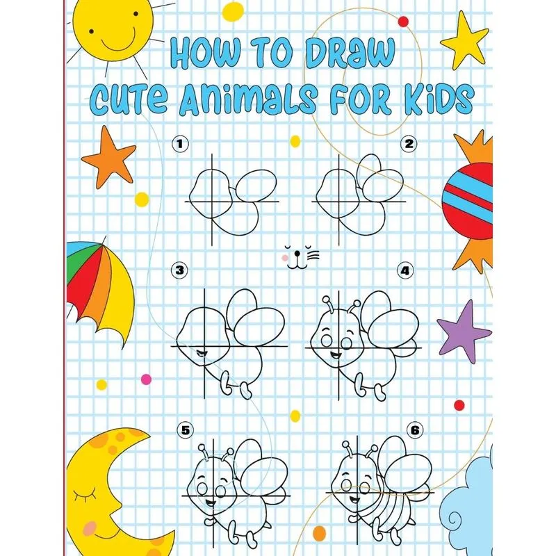 How to draw cute animals for kids